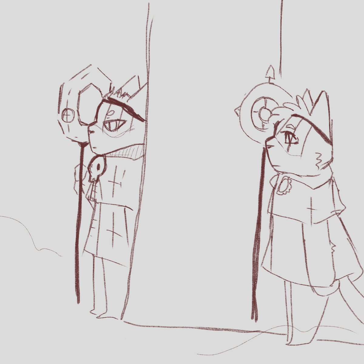 starlitsheep1's tweet photo. one of the few times you’ll catch him being nice 

follow up to Death’s Shepard

#cultofthelamb #cotl #narinder #aym #baal #cotlcomic https://t.co/SLWLPyZYMq