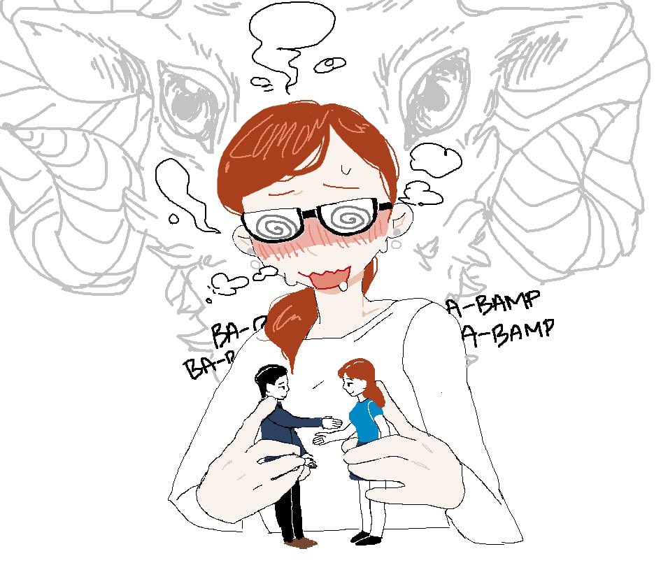 helena yumejoshi figure playtime. enjoy the way the show implies that she's a self-insert shipper so ah drew it.

i don't really even fw the show that much but sunk cost dictates that i see it thru.
