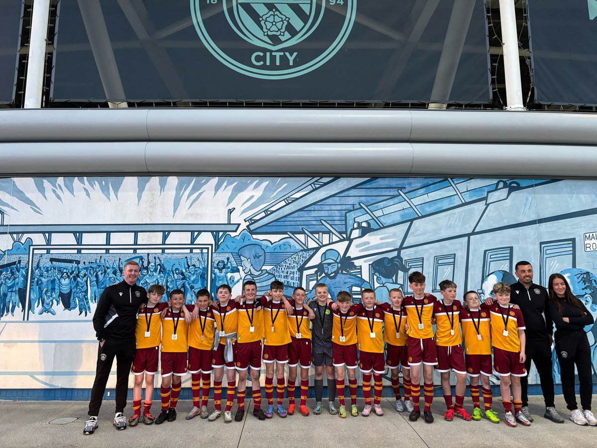 A fantastic experience with the <a href="/MotherwellFC/">Motherwell FC</a> Young Team, visiting and competing against Manchester City and several other top clubs from across Britain/Ireland. 

Another football landmark ticketed off and I managed to avoid being sunburnt 😂✅.