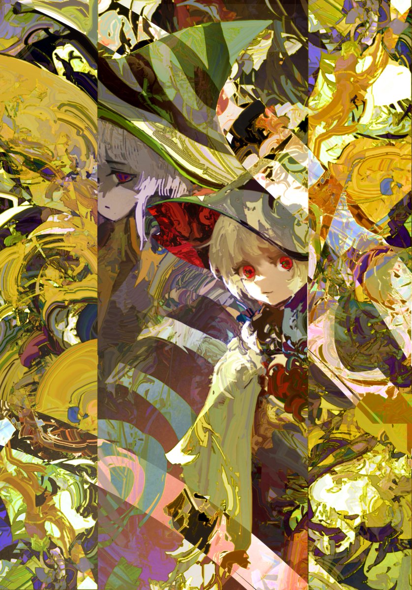 「Little sunflower process」|Pisukevのイラスト