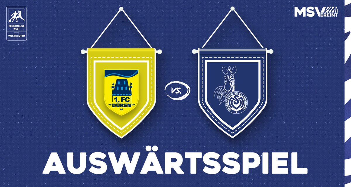 MSVDuisburg's tweet photo. Unser kommender Gegner, der 1. FC Düren, informiert über Parkplätzen, Anfahrt, Einlass und Tickets zum Duell an der Westkampfbahn. ℹ️
https://t.co/TuQkAJtmjO
#MSVereint #FCDMSV https://t.co/UQuSs9RsN4