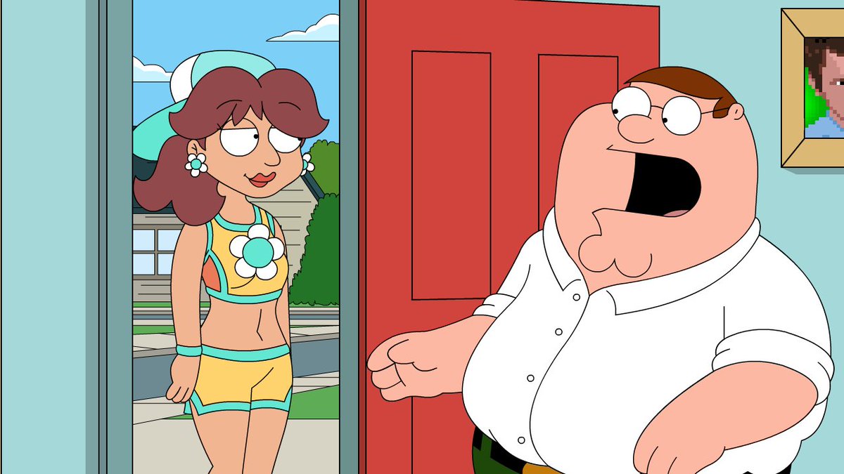 SightseekerAnim's tweet image. Holy Crap, Daisy!? What are you doing here in Quahog for no particular reason???