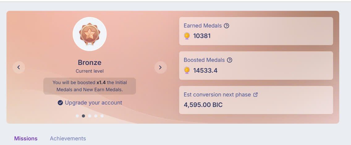 le_hodl_bic_eth's tweet photo. FOMO quá anh em 🚀
x1.4 Medals 💎
Cơ hội quá tốt để cày medals chuẩn bị cho airdrop vào ngày 15/05/2025 ✨
#Beincom quá đỉnh #Beincom_echo #BeincomPremium https://t.co/ZqAUnuslPx