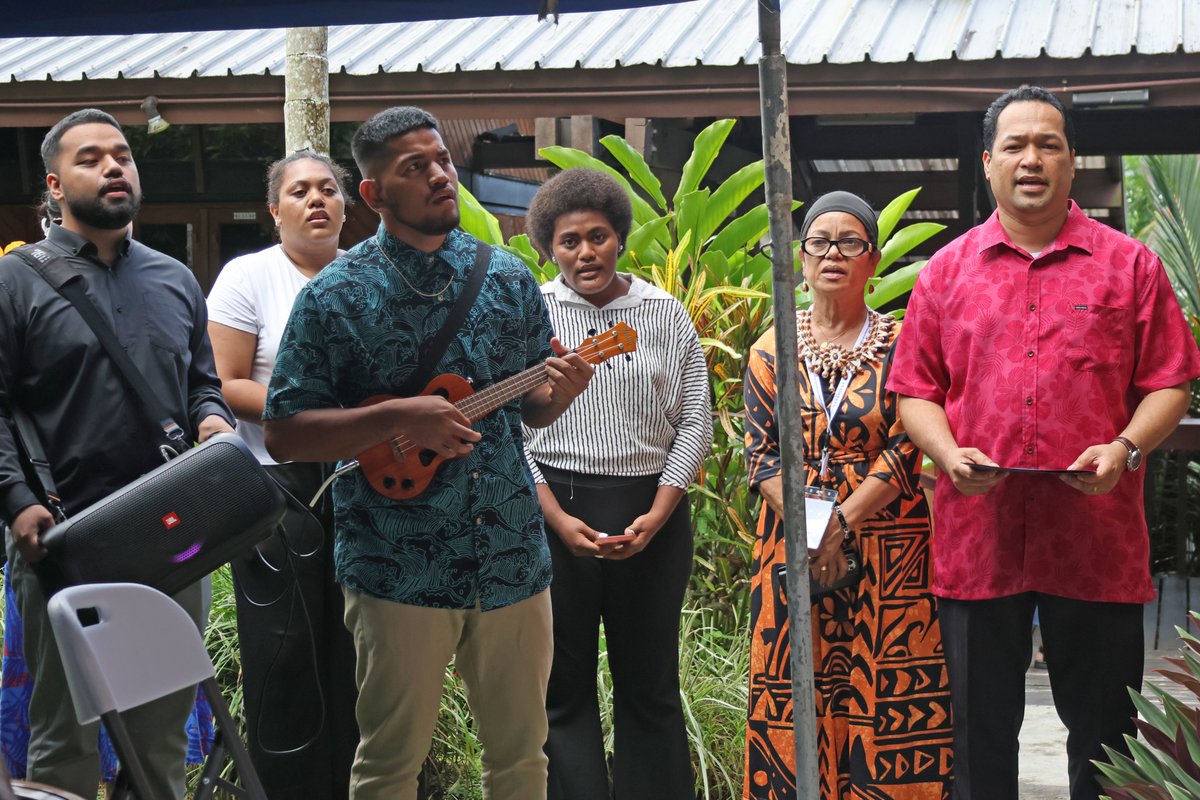 ForumSEC's tweet photo. #rarotongatreaty

A busy week in Nasonini - on the fringes of the Pacific CEDAW and the Pacific Ocean's Ministers Meeting, a small but significant event was held to witness the Republic of the Marshall Islands deposit their signature to the Rarotonga Treaty, reaffirming their commitment to a nuclear-free Pacific.

Ocean's Ministers & officials were in attendance to witness this historic event this afternoon.

The Rarotonga Treaty is a regional agreement that establishes the South Pacific as a nuclear-weapon-free zone.
Signed on August 6, 1985 (in Rarotonga, Cook Islands), The purpose of the Treaty is to prohibit the manufacturing, possession, stationing, and testing of nuclear explosive devices in the South Pacific.

Read Rarotonga Treaty: https://t.co/r0pw4dPxQ0

Read Hon. Anthony Muller, RMI Minister of Natural Resources and Commerce, Remarks: https://t.co/x9TrhjJSWD
Read Secretary General Waqa's Remarks: https://t.co/WuIGrJGRn8