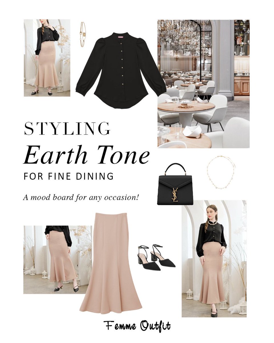 FemmeOutfit's tweet image. Ini dia 4 mood board earth tone outfit yang bisa jadi inspirasi kamu buat daily activities. ✨

Dari semua styling kalian paling suka occassion yang mana? 🤗

#EarthTones #OutfitInspo