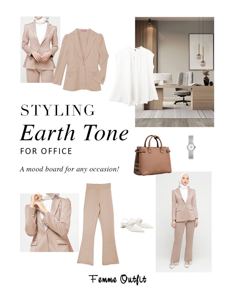 FemmeOutfit's tweet image. Ini dia 4 mood board earth tone outfit yang bisa jadi inspirasi kamu buat daily activities. ✨

Dari semua styling kalian paling suka occassion yang mana? 🤗

#EarthTones #OutfitInspo