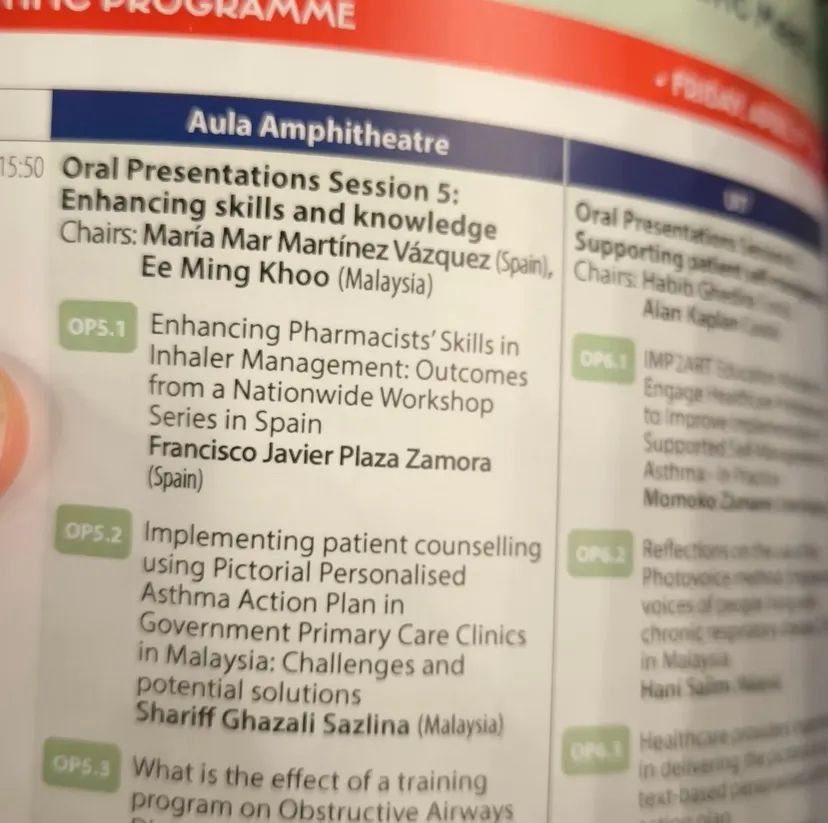 En la 8th <a href="/IPCRG/">IPCRG</a> Scientific Meeting. Comenzando las sesiones. Hoy defendemos dos comunicaciones orales <a href="/mamafarmaceutic/">Navidad Sánchez Marcos</a> <a href="/SEFAC_aldia/">SEFAC</a> <a href="/SociedadGRAP/">Sociedad GRAP</a>