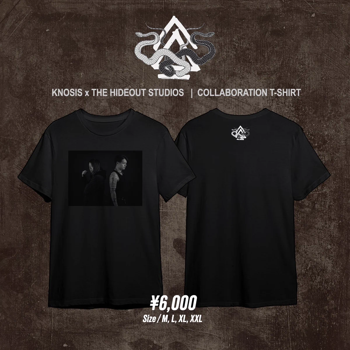 KNOSIS HIDEOUT STUDIOS コラボ Tシャツ XLサイズ 黒 Knosis | ノーシス on X: 