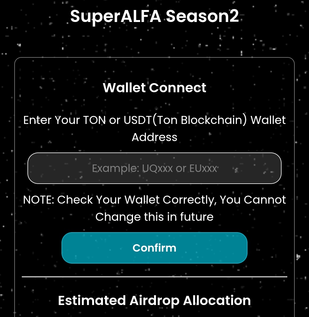SuperAlfaApp's tweet photo. 🚨 Wallet Connect is Available Now 🚨
https://t.co/TfrEJwAT5H
✅ Connect Your Wallet &amp; Be Ready For Rewards From Competitions, Tournaments, Airdrop &amp; More 💸🚀
✅ Share With Your Friends too....🤝
#SuperAlfaSeason2 #SuperAlfa
Start Now 👇 SUPER ALFA 👇
https://t.co/TfrEJwAT5H https://t.co/jxO2jM0dCJ