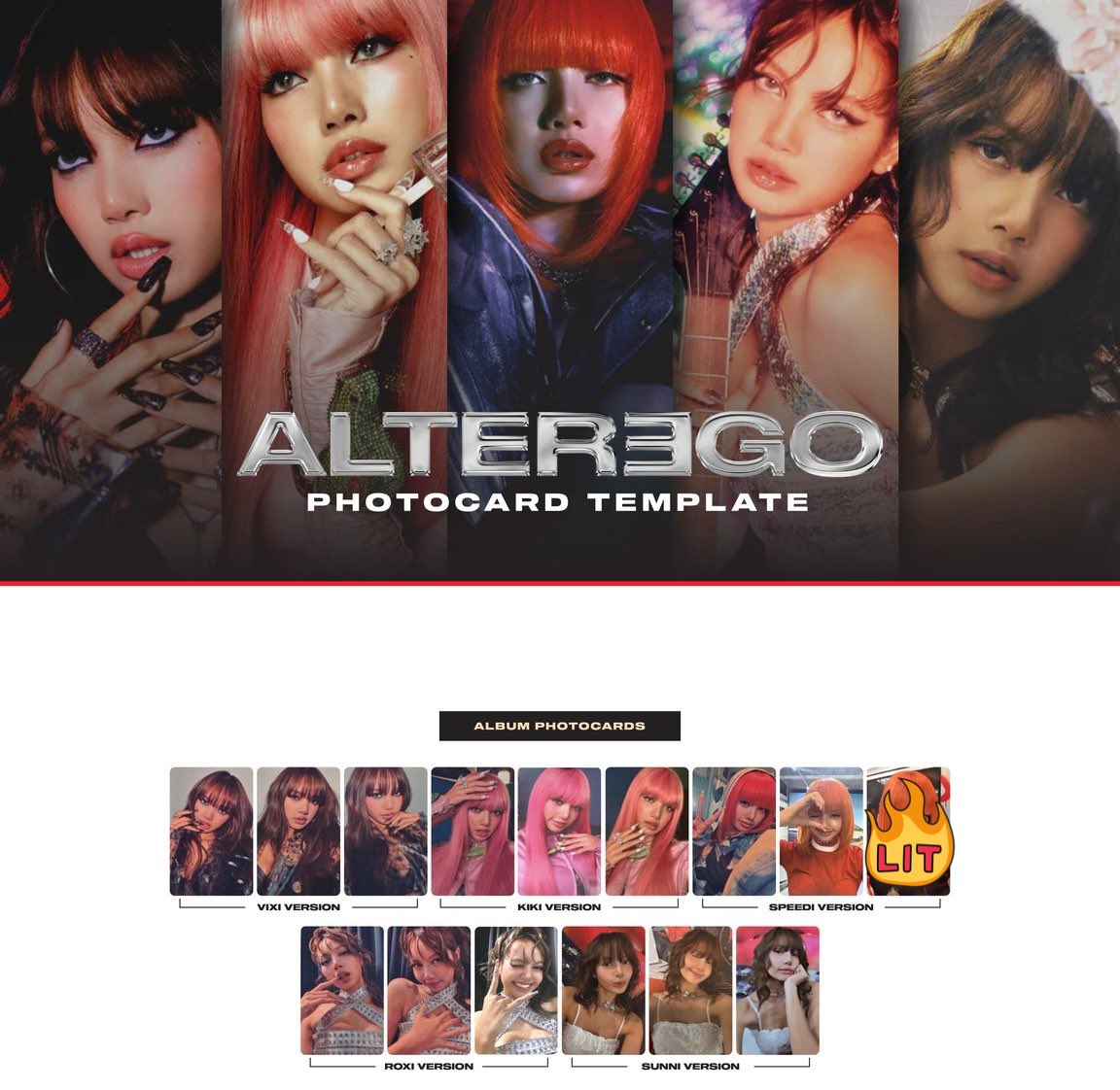 jnhikun's tweet photo. WTT [Want To Trade]

Photocard Lisa AlterEgo

HAVE                                            WANT
                                Pc apa aja selain Speedi ini https://t.co/KBmau4gFYR