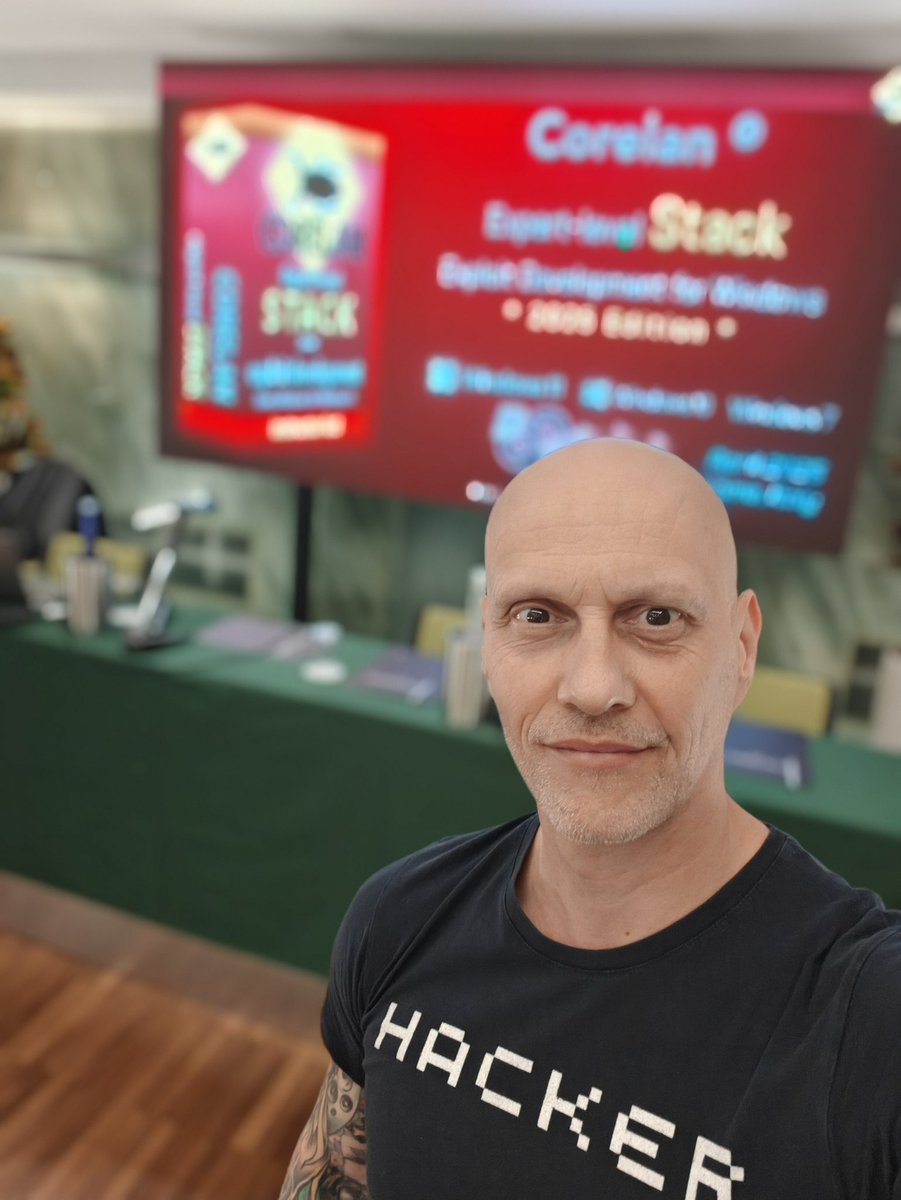 Day 4 already 💪🏼🔥👌🏼 <a href="/BSidesRoma/">BSidesRoma</a> #corelan #stack #road2cced #cced
