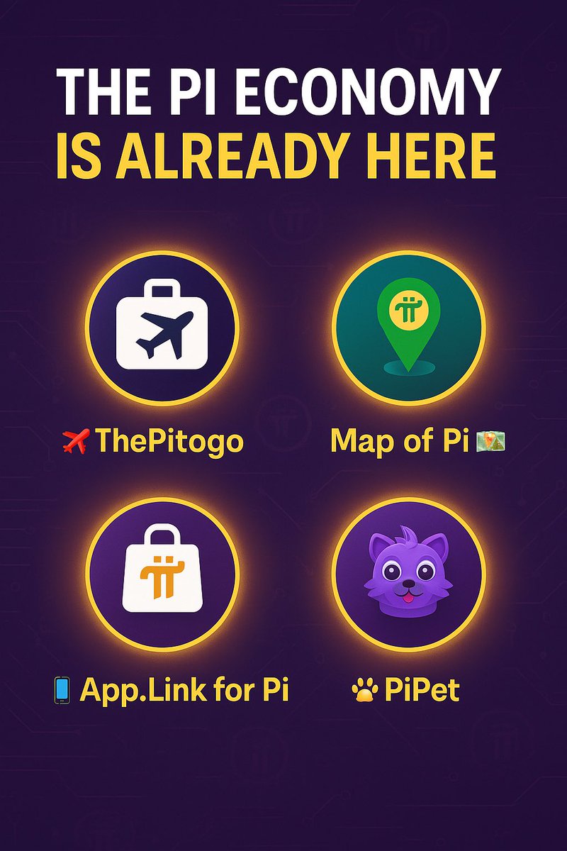 🚀 Some say #PiNetwork has no real dApps… 😏
Think again. The 100+ ecosystem is still rolling out —
but many apps are already LIVE and usable today:

✈️ ThePitogo – travel the world with Pi <a href="/PitoGo_Services/">PitoGo Services π</a> 
🗺️ Map of Pi – find local Pi merchants near you <a href="/mapforpi/">Map Of Pi 🗺️</a> 
🛒 #Pioneers