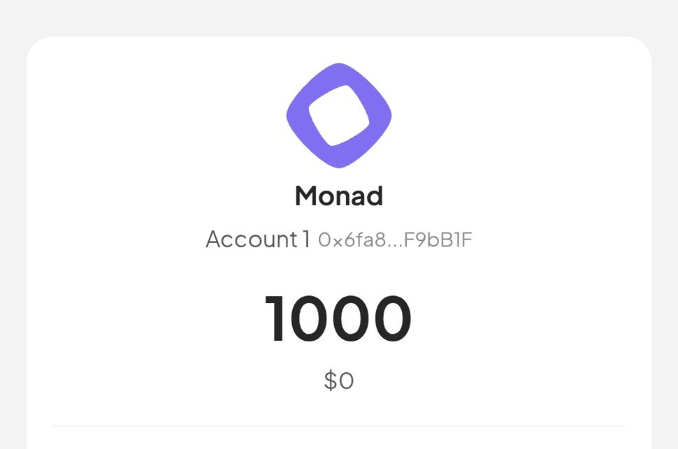 Is there anyone that needs <a href="/monad_xyz/">Monad</a> #testtoken!

📌 Kindly comment and retweet this post if you need some <a href="/monad_xyz/">Monad</a> #faucet!

I will make sure everyone gets some in the next post!

Gmonad fams!