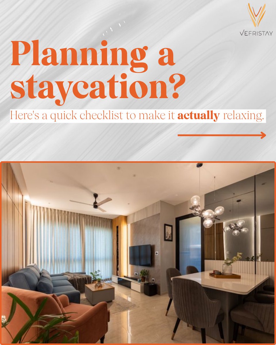 theVefristay's tweet image. Staycation packing 101: Don’t forget your charger, comfy fits &amp;amp; a good playlist. 

What’s your #1 must-have?
#vefristay #realestateinNigeria #shortletsinNigeria #Abujashortlets #staycation