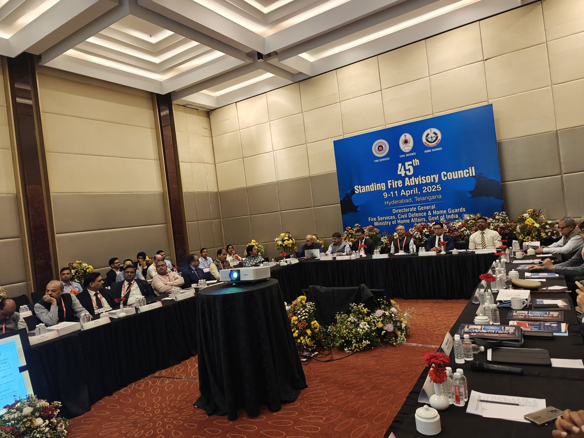 📢 Enlightening talk by V. Suresh, Chairman, National Building Code Committee, at the 45th SFAC Council meet #Hyderabad
His insights on sustainable infrastructure &amp; regulatory frameworks are a step forward in enhancing India's built environment. 🏗️🇮🇳   #NBCIndia #Infrastructure