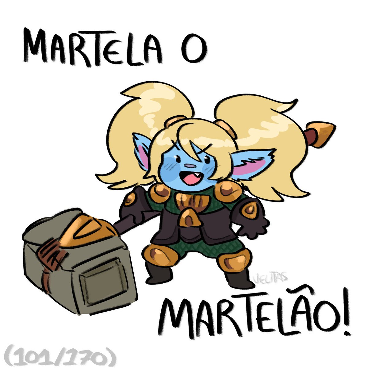 todo dia um campeão do LOL: Poppy (dia 101