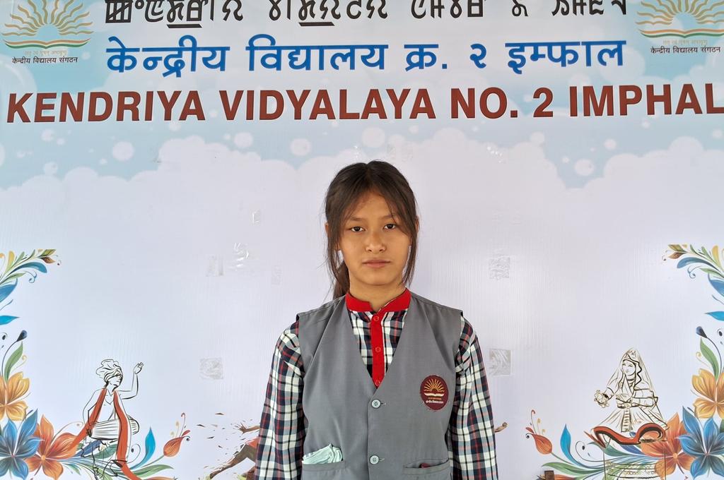 ImphalKv2's tweet photo. KV2Imphal family is happy to share the news of selection of 4 students of class 10 in #YUVIKA2025 Congratulations dear SALAM BHAGYASHREE DEVI,VIJAYSHREE,RAJKUMAR THALES,TEJESHWAR SHARMA SHAMULAILATPAM.They will attend the programme at #NESAC #ISRO @KVSRO_TINSUKIA @KVS_HQ https://t.co/gi8ck5FsRm
