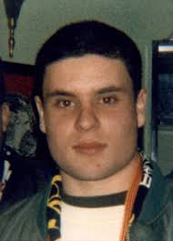 PenyaAlmogavers's tweet photo. L'11 d'abril de 1993 era assassinat Guillem Agulló, barcelonista, maulet i militant antifeixista a mans d'uns neonazis. 
Ni oblit, ni perdó! 
#GuillemAgulló
#GuillemAgullóNiOblitNiPerdó https://t.co/h4eYoxdwtD