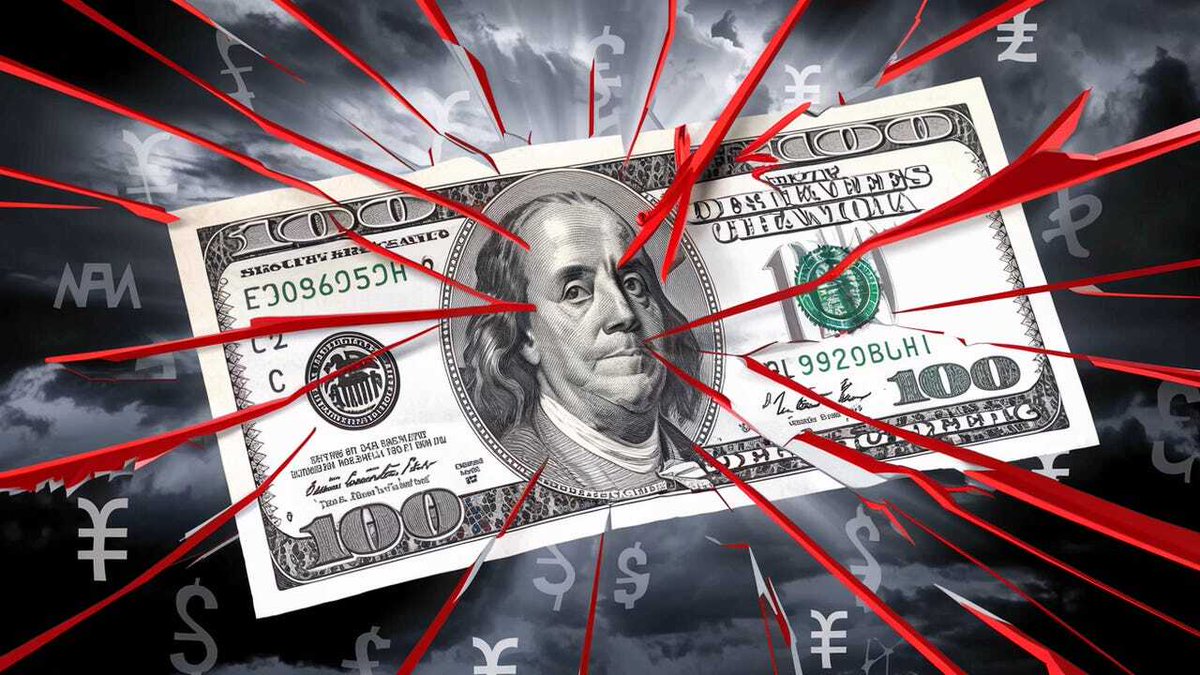 NarativTv's tweet photo. Dollar Breaks Below 100: Trump Tariffs Plunge America into Crisis https://t.co/1LT6qrZaDS