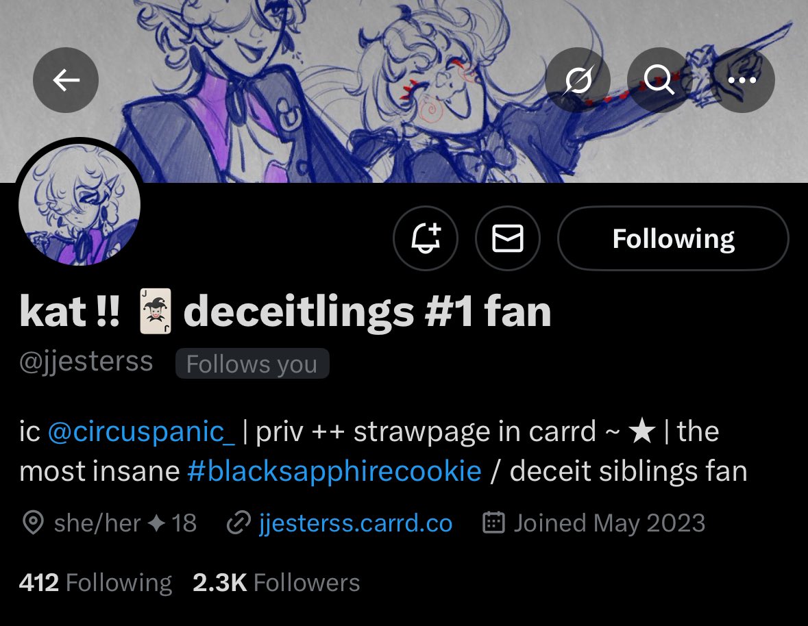 kat ! ποΈπ (@blapphire) on Twitter photo okay well now that my main ( .<a href="/jjesterss/">kat !! πποΈ</a> ) is back ill be moving back there. this will just become an alt/backup account (as it was previously) bye for nowww hopefully foreverrr !! okay well now that my main ( .<a href="/jjesterss/">kat !! πποΈ</a> ) is back ill be moving back there. this will just become an alt/backup account (as it was previously) bye for nowww hopefully foreverrr !!
