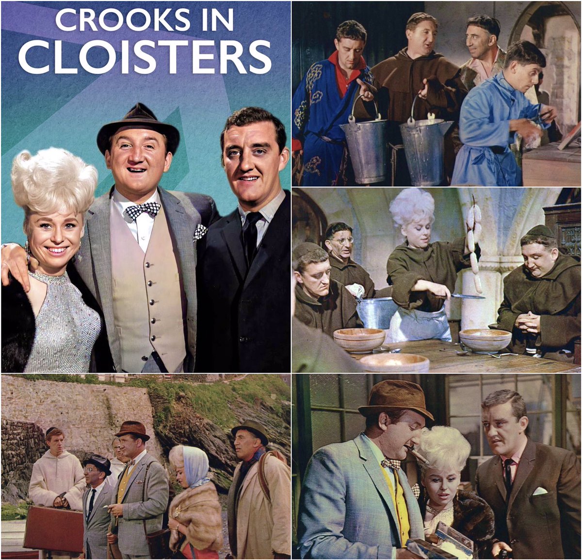 Neville F Chamberlain (@nevillefchambe1) on Twitter photo Remembering the late 🇬🇧British actor #RonaldFraser (11 April 1930 – 13 March 1997) seen here in “CROOKS IN CLOISTERS” (1964) dir. Jeremy Summers, with co-stars Barbara Windsor, Bernard Cribbins, Melvyn Hayes, Grégoire Aslan and Davy Kaye
🎬 A.B.P.C. <a href="/ElstreeStudios/">Elstree Studios</a> 🎞 Remembering the late 🇬🇧British actor #RonaldFraser (11 April 1930 – 13 March 1997) seen here in “CROOKS IN CLOISTERS” (1964) dir. Jeremy Summers, with co-stars Barbara Windsor, Bernard Cribbins, Melvyn Hayes, Grégoire Aslan and Davy Kaye
🎬 A.B.P.C. <a href="/ElstreeStudios/">Elstree Studios</a> 🎞