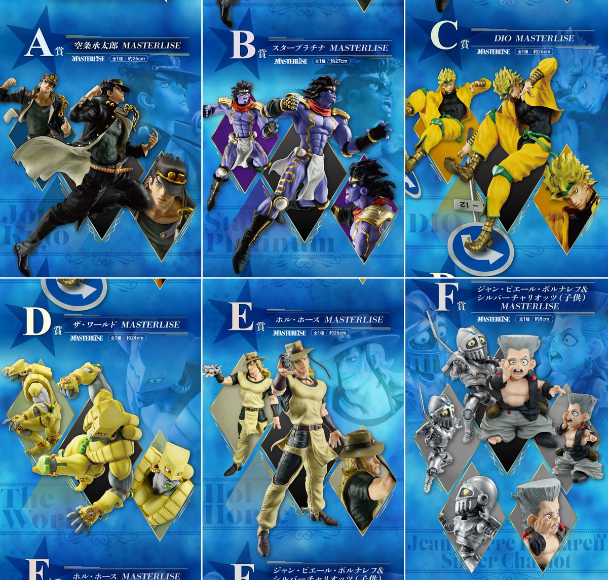 New Ichiban Kuji JoJo's Bizarre Adventure: Stardust Crusaders