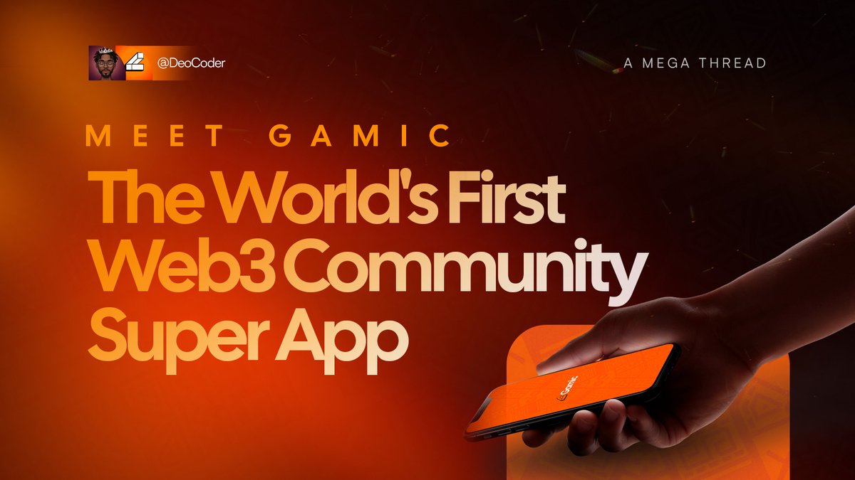 DeoCoder's tweet photo. The next billion on-chain users won’t come from trading.
They’ll come from chatting.

Meet @mygamichq , the world’s first Web3 super app that makes crypto feel like a conversation.

#CoinYourCreativity25 https://t.co/TgDUw3GbgK