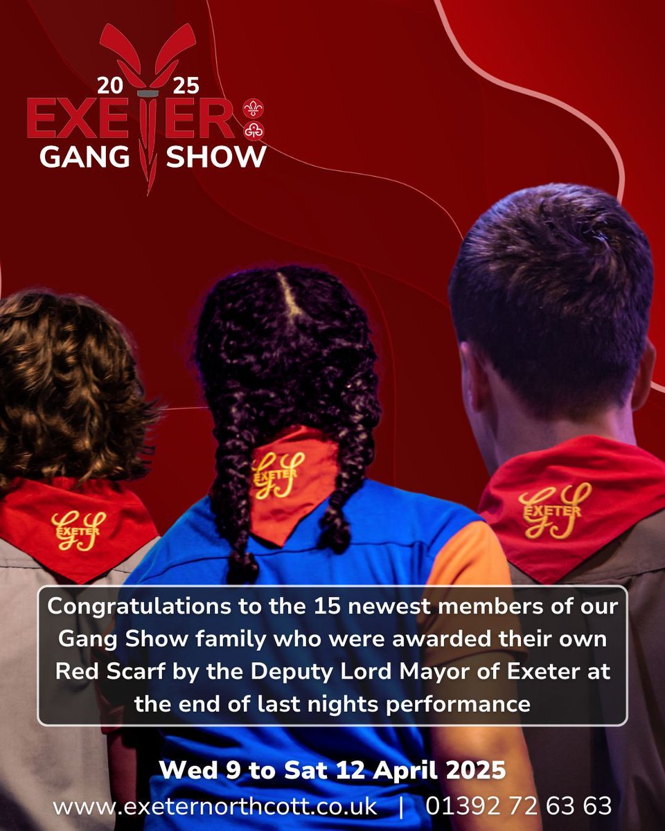 Exeter Gang Show tweet media
