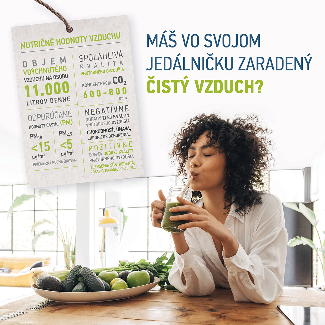 IAQmatters's tweet photo. 🧃 90 % nášho času trávime v interiéri a je čas, aby sa čistý a zdravý vnútorný vzduch stal súčasťou vašich každodenných úvah o výžive. https://t.co/O1AFxFIG7o https://t.co/WBfeZfhnFv