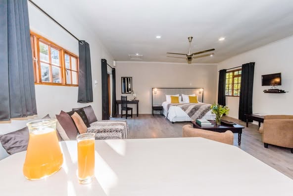 A perfect stay in Durbanville awaits you at Le Petit Chateau Guesthouse – where luxury is waiting with free breakfast, parking, Wi-Fi, internet and a swimming pool. Treat yourself to a 5-star experience! 🤩