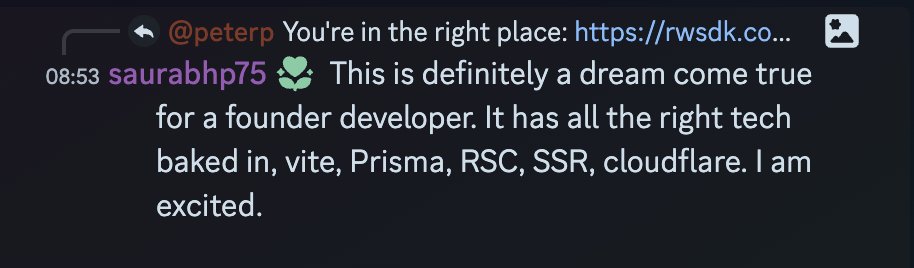 appfactory's tweet image. I was a teenager in South Africa yearning for a community, finding it in programming, and then yearning for what I saw from the early tech companies from the United States.

I want to bring that back.

rwsdk.com/personal-softw…