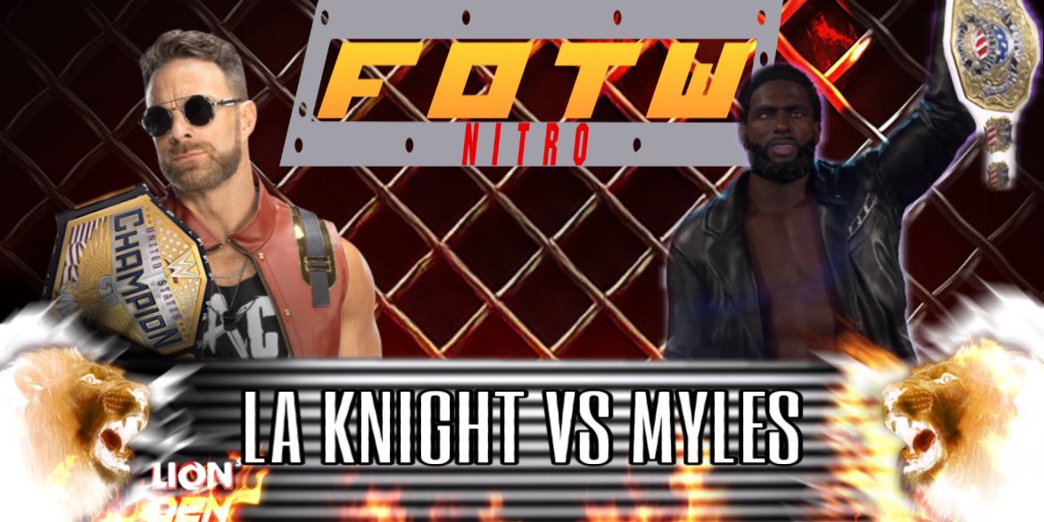FOTWrestling's tweet photo. MATCH CARD FOR THE NEXT EPISODE OF #FOTWNITRO (Continued in Replies) #FOTW https://t.co/WQgvoDQy1d