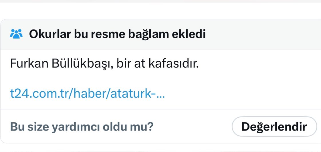 Furkan B*llükbaşı; uzun dönem askerliği savunup bedelli askerlik yapan, başörtülü kadınlar üzerinden edebiyat yapıp yine başörtülü bir kadının rızası olmadan yayılan ifşasını izleyen,  FETÖ’ye övgü tivitleri olan, AKP mitinglerine para için katılan bir tip. Ciddiye almayın.