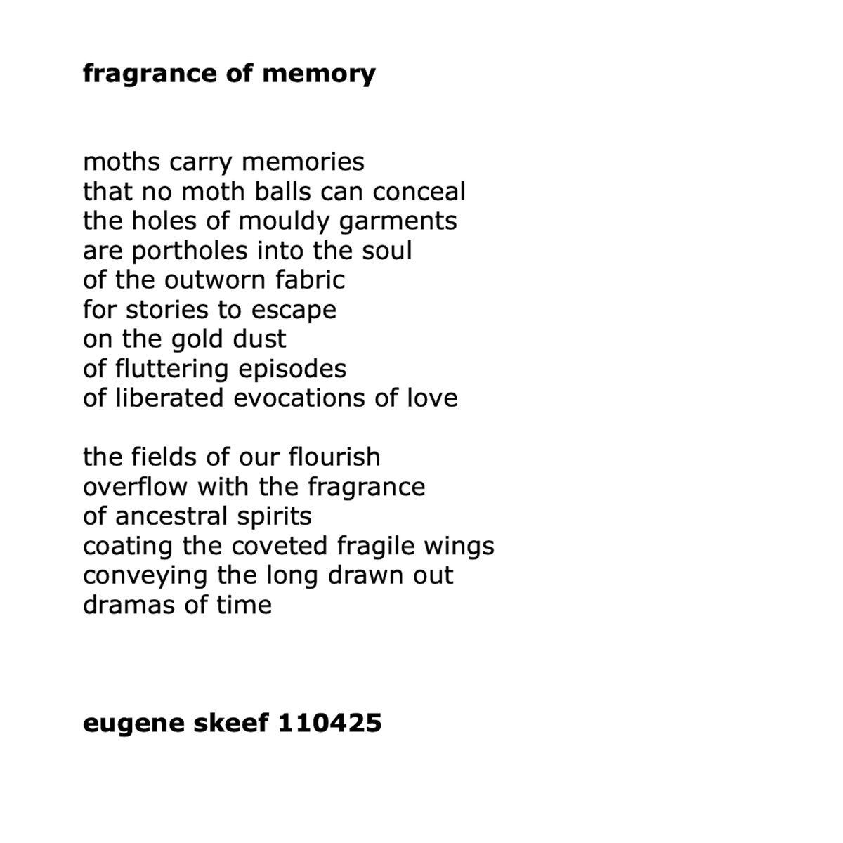 eugeneskeef's tweet photo. fragrance of memory https://t.co/ACmogwOG63