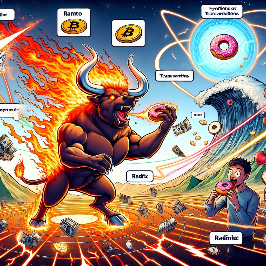 RamInuOfficial's tweet photo. Feeling bullish? 🐏💪 Just like my horns, Ram Inu ($RAM) is ready to charge through the crypto market! Did you know that Radix ($XRD) offers super-fast transactions? Let’s ride this wave together! 🌀 What’s your favorite crypto snack? 🍩🚀 #crypto #memecoin #Radix #RamInu https://t.co/UDZqjO9VzH