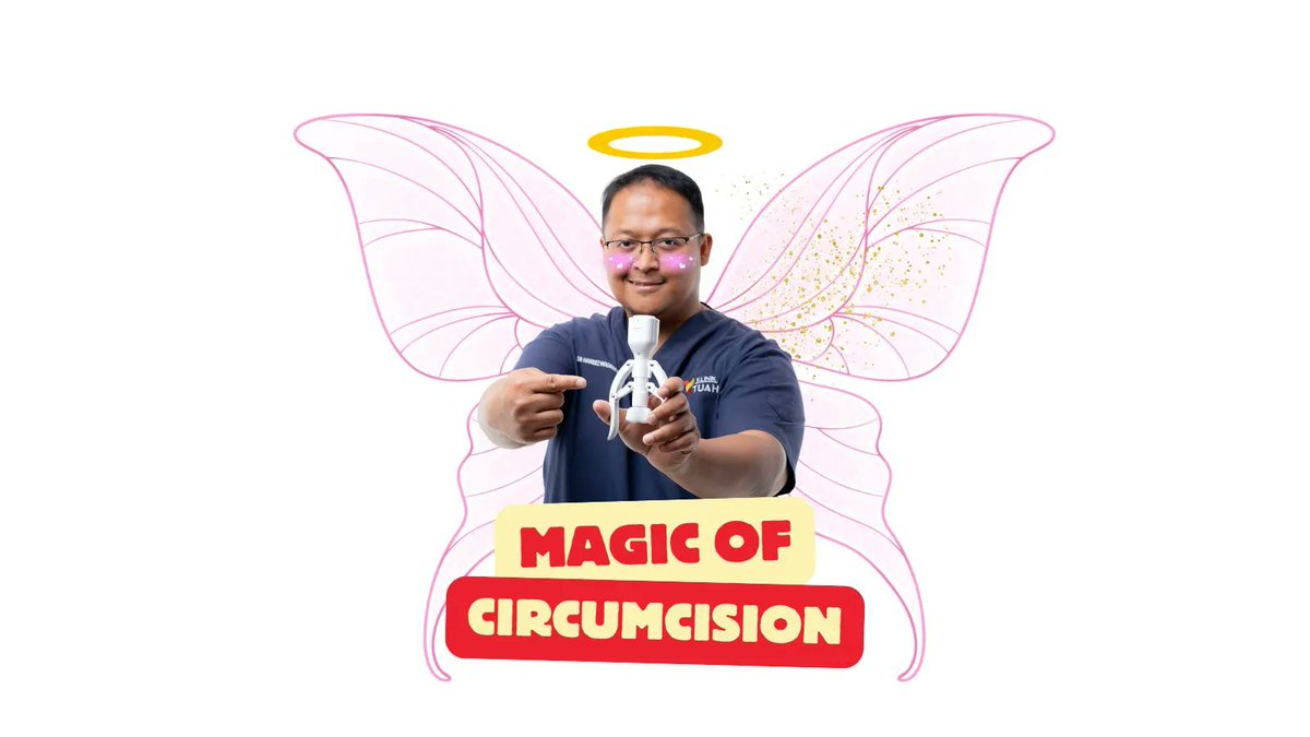 KlinikTuah's tweet photo. Not all fairies have wings...
Some wear scrubs and carry staplers 🧚‍♂️
🧚‍♂️ A magical upgrade
🧚‍♂️ Less pain, faster healing, more ✨sparkle✨
🧚‍♂️ Real, safe, and kinda enchanting 💫

Read here: https://t.co/FpK8ywYiX4
#adultcircumcision #circumcision https://t.co/xboAGI5zTQ