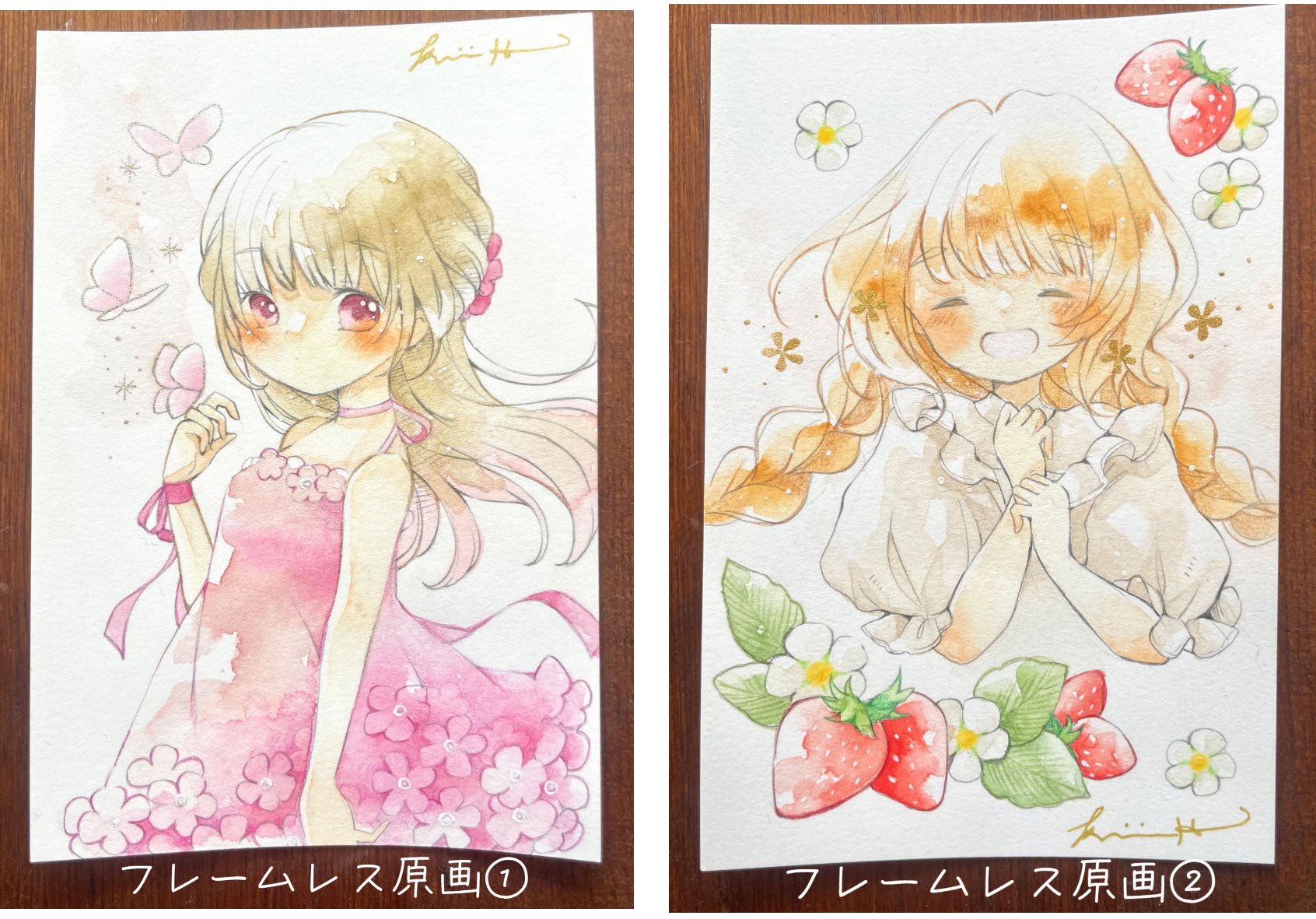 E*L様 手描きイラスト原画【紫乃】 E*L様 手描きイラスト原画【紫乃】 紫乃 on X: