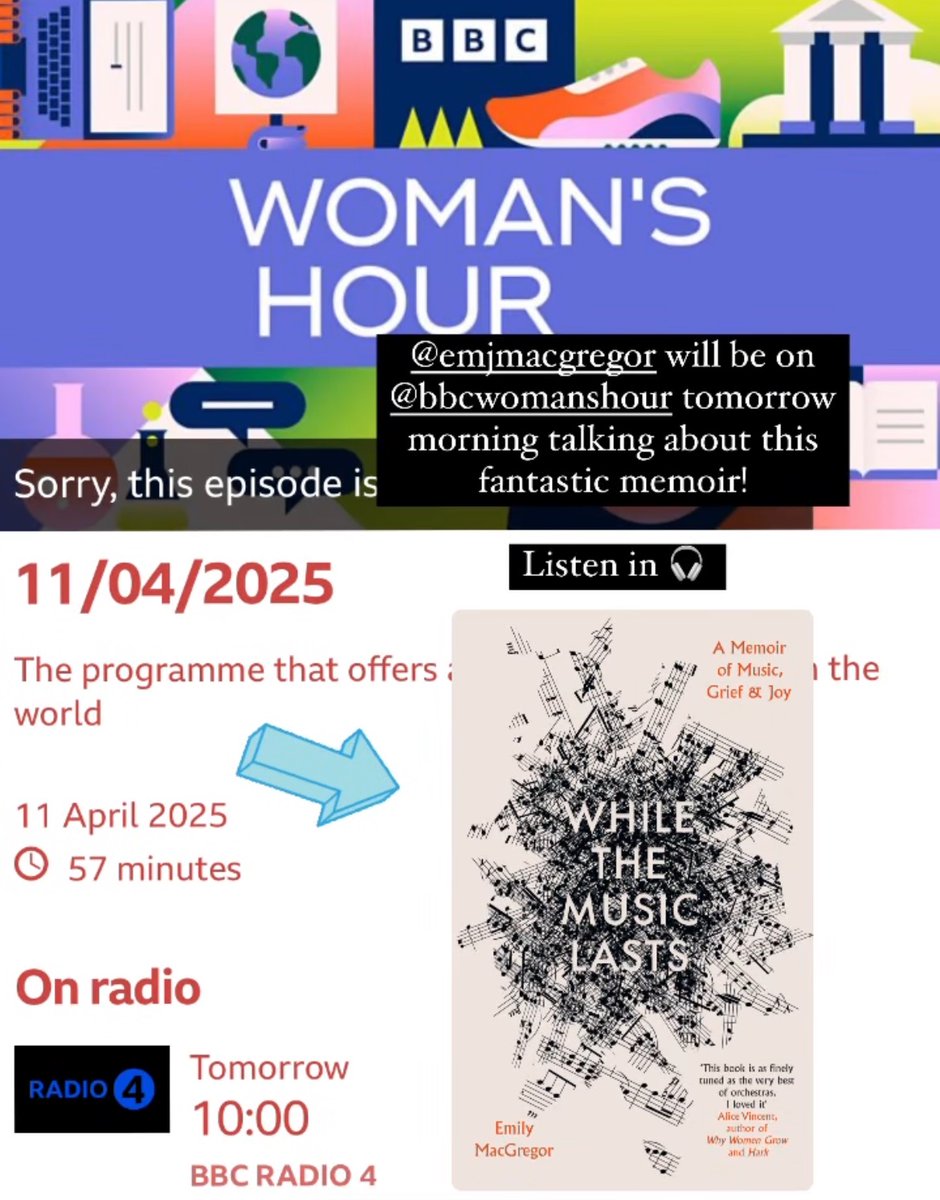 Dr Emily MacGregor tweet media