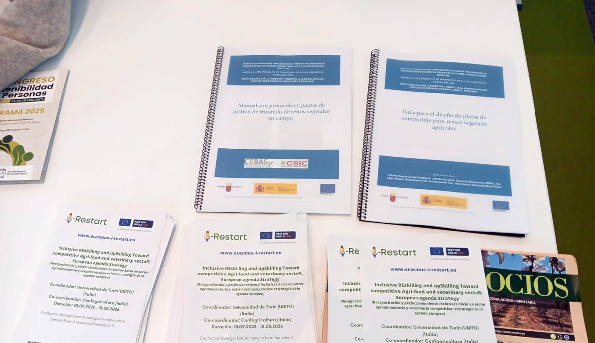 GOProalmur's tweet photo. El Grupo Operativo Proalmur II estuvo presente en el IX Congreso nacional de Cooperativas Agro-alimentarias de España, que tuvo lugar en Mallorca. Allí los integrantes de las distintas cooperativas que forman parte del proyecto pudieron difundir los trabajos realizados ✅ https://t.co/QWt1nNFbSI