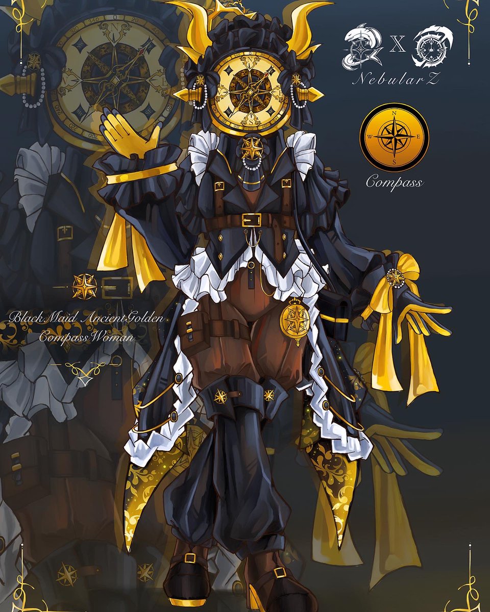 CDR_Silver4014's tweet photo. ⚜️.•*ɴᴇᴡ ᴄʜᴀʀᴀᴄᴛᴇʀ*•.⚜️

     ✦ Black Maid Ancient Golden Compass Woman ✦
     ✦ Nickname call : “ ʙʀɪᴀɴɴᴀ “✦
     ✦ The  Alliance Race : Compass ✦

💛⚜️Design Character by NebularZ  ⚜️💛

#skibidiToiletoc #SkibidiToiletOC #skibidi_toilet https://t.co/NBW02B2eFr