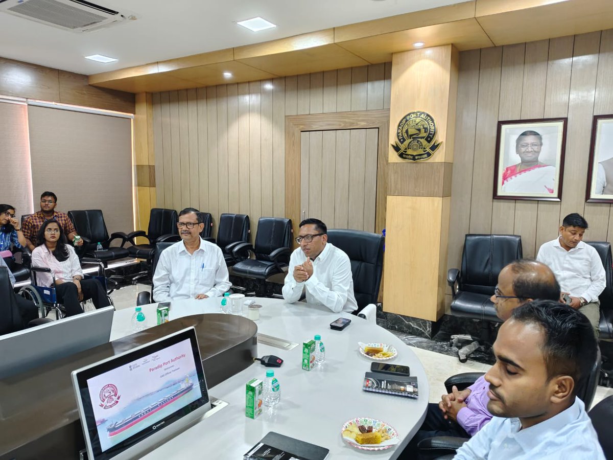 Paradip Port Authority tweet media