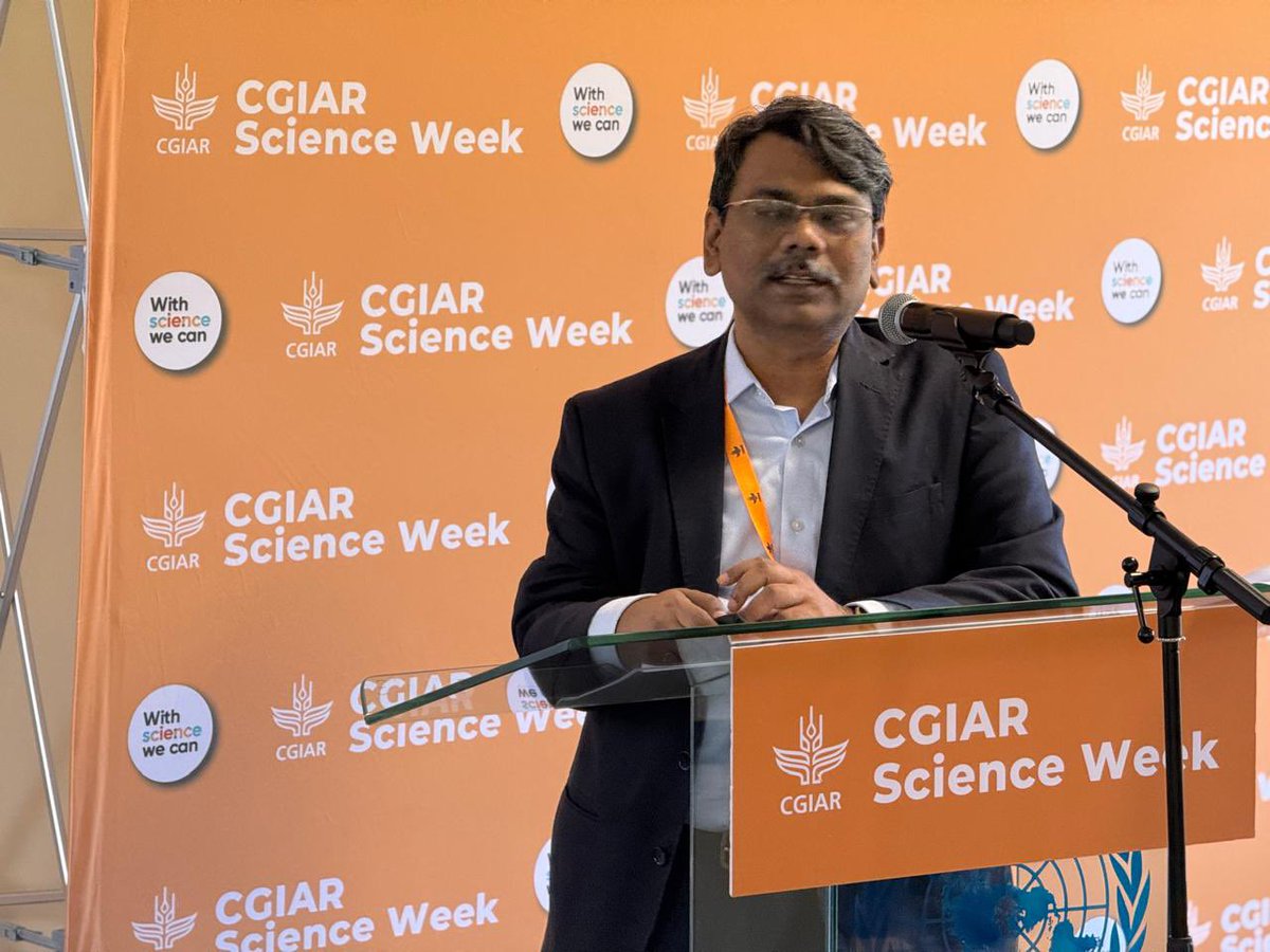 Highlight Day 3 at #cgiarscienceweek 

Honoured to be part of #CGIAR Science Week 2025 in Nairobi as a #speaker at the thematic area of Markets and discussed on  “Unlocking the Potential of Local Value Chains for Global Impact.” <a href="/ICRISAT/">ICRISAT</a> <a href="/CGIAR/">CGIAR</a>