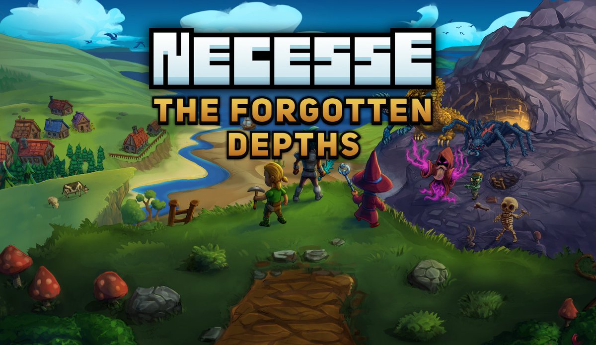 GamertestDom's tweet photo. NECESSE: ⛏️ Explorez les profondeurs oubliées avec la nouvelle mise à jour surprise ! cavernes, boss, butin et plus encore ! ➡️ Sandbox survival en coop sur Steam ! 🎮 #Necesse #IndieGame #ShadowUpdate #ForgottenDepths #Steam #Gaming
https://t.co/W6lTh6XNvE https://t.co/LZRA2k2SwW