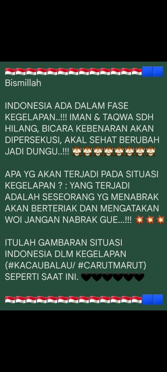 dharmarymk's tweet photo. @grok @dodi_telo @excalibur_ex777 @imam_x5 @ulil @DokterTifa Bicara #faaktaaa penduduk #indunesii msh suka ta mau menerima, kebanyakan kita diharuskan memaklumi... maka pd akhirnya #ODGJ pun bisa jadi #potri atau #vpotri PAHAAAM..??? Clingak clinguk mau mimpin 280 jt rakyat.. ya #ambroool |
#fenom 2030
#hepineees 4 @DokterTifa,
@BivitriS. https://t.co/jcLzqqKgiG