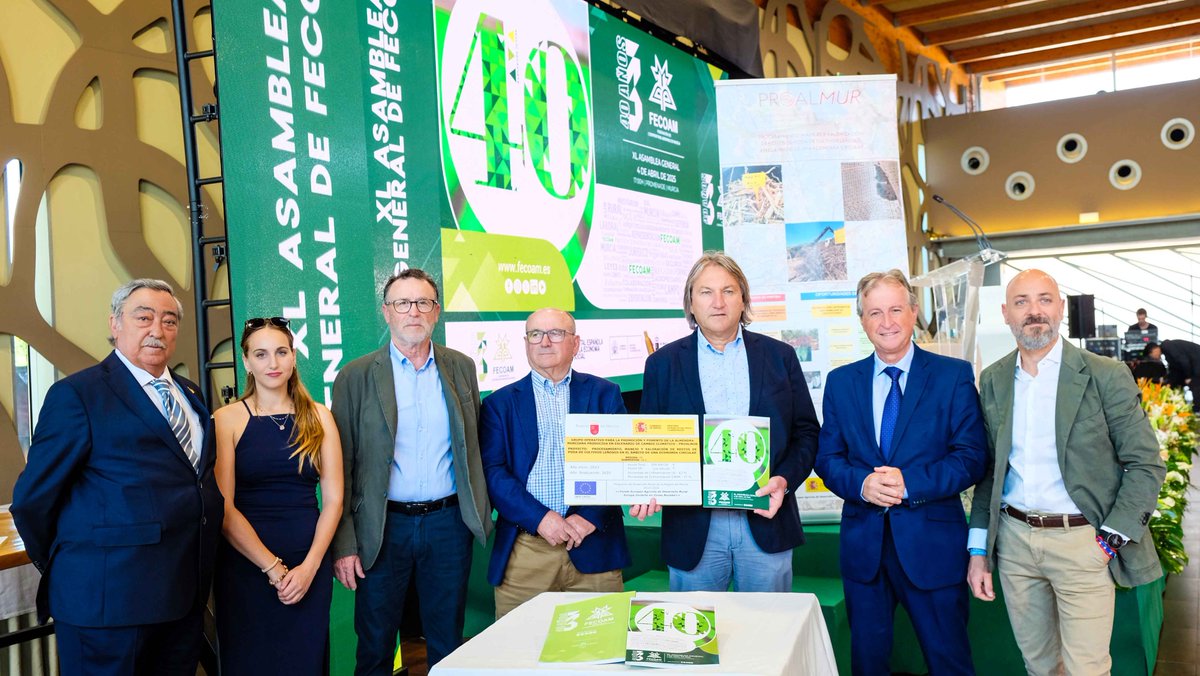 Los integrantes del Grupo Operativo Proalmur II acudieron a la XL Asamblea General de la Federación de Cooperativas Agrarias de Murcia <a href="/fecoam/">FECOAM Región de Murcia</a>  en una jornada que sirvió para difundir los resultados de esta iniciativa entre los asistentes del sector agro y organizaciones del agro