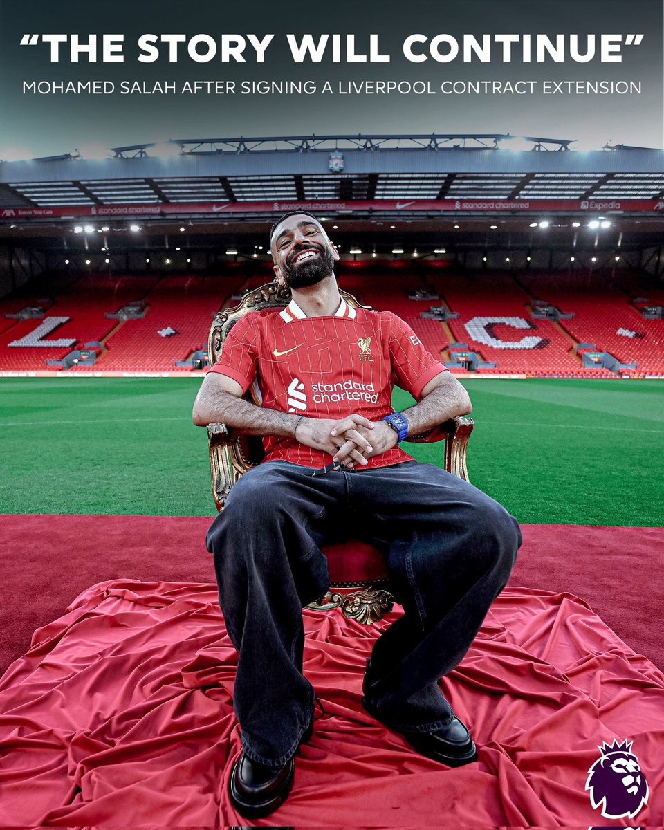 AnythingLFC_'s tweet photo. The Egyptian King Stays! 👑 https://t.co/TmYdvVu8SQ