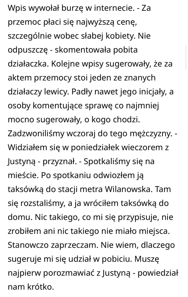 lokus1985's tweet photo. @LeskiPiotr @GrzesiekPoBanie @prawie_rentier @B_Maciejewska @donaldtusk @sikorskiradek @AndrzejSzejna @__Lewica Szejna przyznał, że się spotkali tego wieczora, ale może pobił ją inny Andrzej S. https://t.co/w3PeEfjCE7 https://t.co/8Mrpq7RNHZ