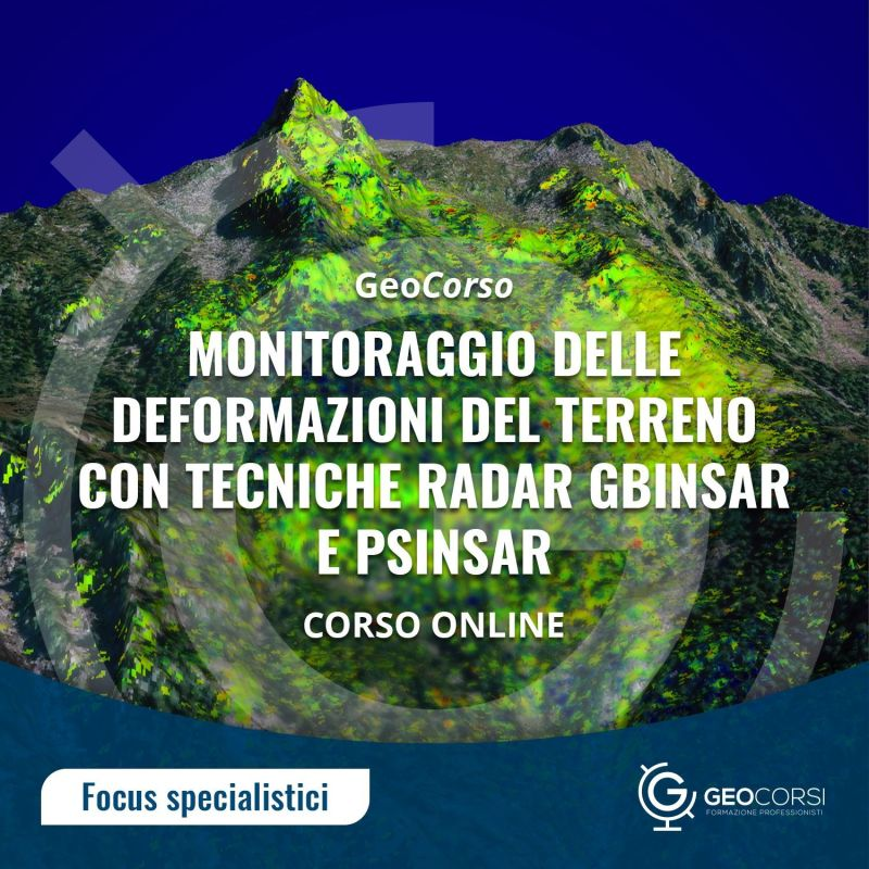 🚀 Disponibile focus specialistico 🔬 
📚 𝗠𝗼𝗻𝗶𝘁𝗼𝗿𝗮𝗴𝗴𝗶𝗼 𝗱𝗲𝗹𝗹𝗲 𝗱𝗲𝗳𝗼𝗿𝗺𝗮𝘇𝗶𝗼𝗻𝗶 𝗱𝗲𝗹 𝘁𝗲𝗿𝗿𝗲𝗻𝗼 𝗰𝗼𝗻 𝘁𝗲𝗰𝗻𝗶𝗰𝗵𝗲 𝗿𝗮𝗱𝗮𝗿 𝗚𝗕𝗜𝗻𝗦𝗔𝗥 𝗲 𝗣𝗦𝗜𝗻𝗦𝗔𝗥.
🔗 lnkd.in/dUFq24yV 

▶️ #GeoCorsi #GeoSerie #FocusSpecialistici