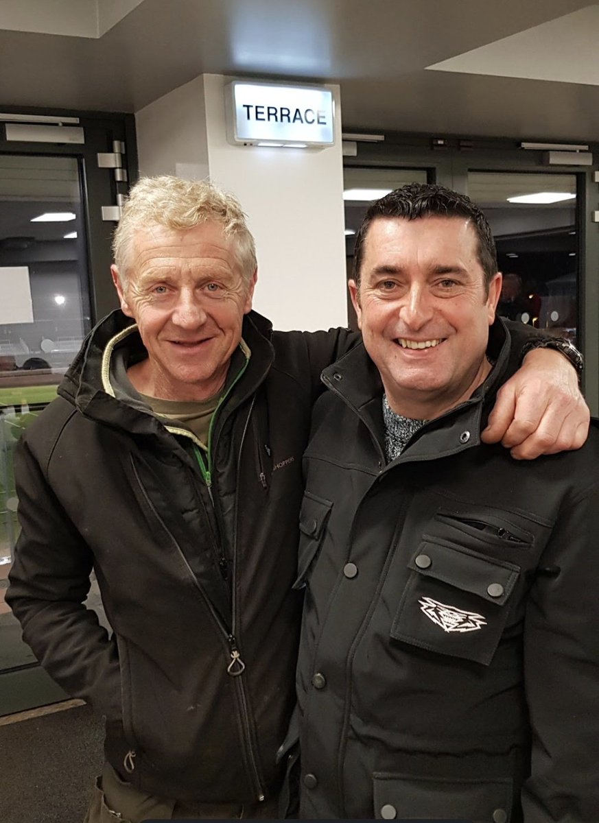 stavrosslatley's tweet photo. You don't have to go very far in speedway until bump into a legend #kingoftheNL #frobackfriday https://t.co/7PMIDSXggE