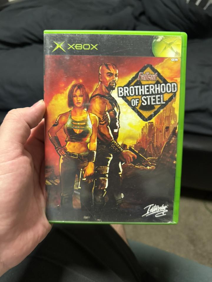 gabbers1977_'s tweet image. Quizás el FALLOUT que menos se menciona.

#xbox1 
#Fallout 
#128bits 
#ogxbox
#xboxog 
#brotherhoodofsteel